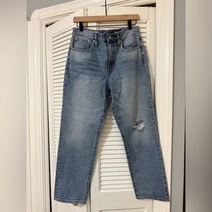 J.Crew Slouchy Boyfriend Jeans - Light/Medium Wash - Size 27